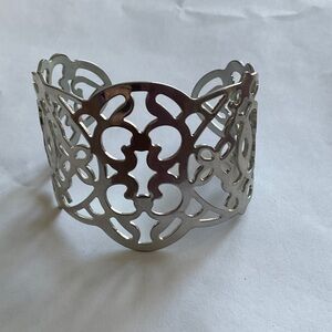 Lia Sophia Silver Filigree Bracelet